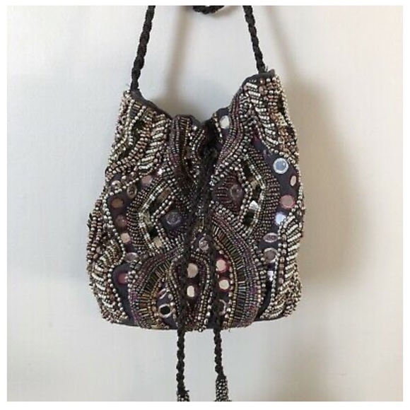 BNWT - Zara Beaded Satchel - Picture 4 of 4